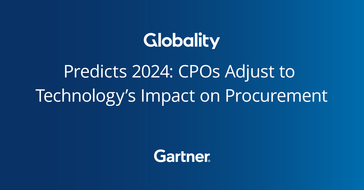 Gartner Procurement Predictions 2024