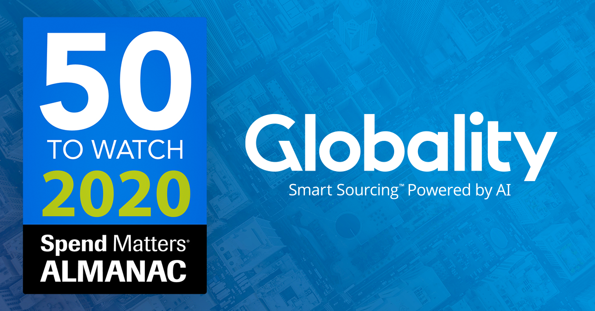 Globality named to Spend Matters list of 50 Procurement Providers to Watch for 2020