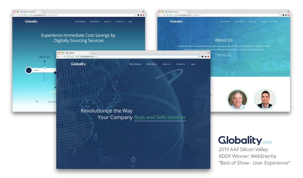 Globality.com ADDY Winner