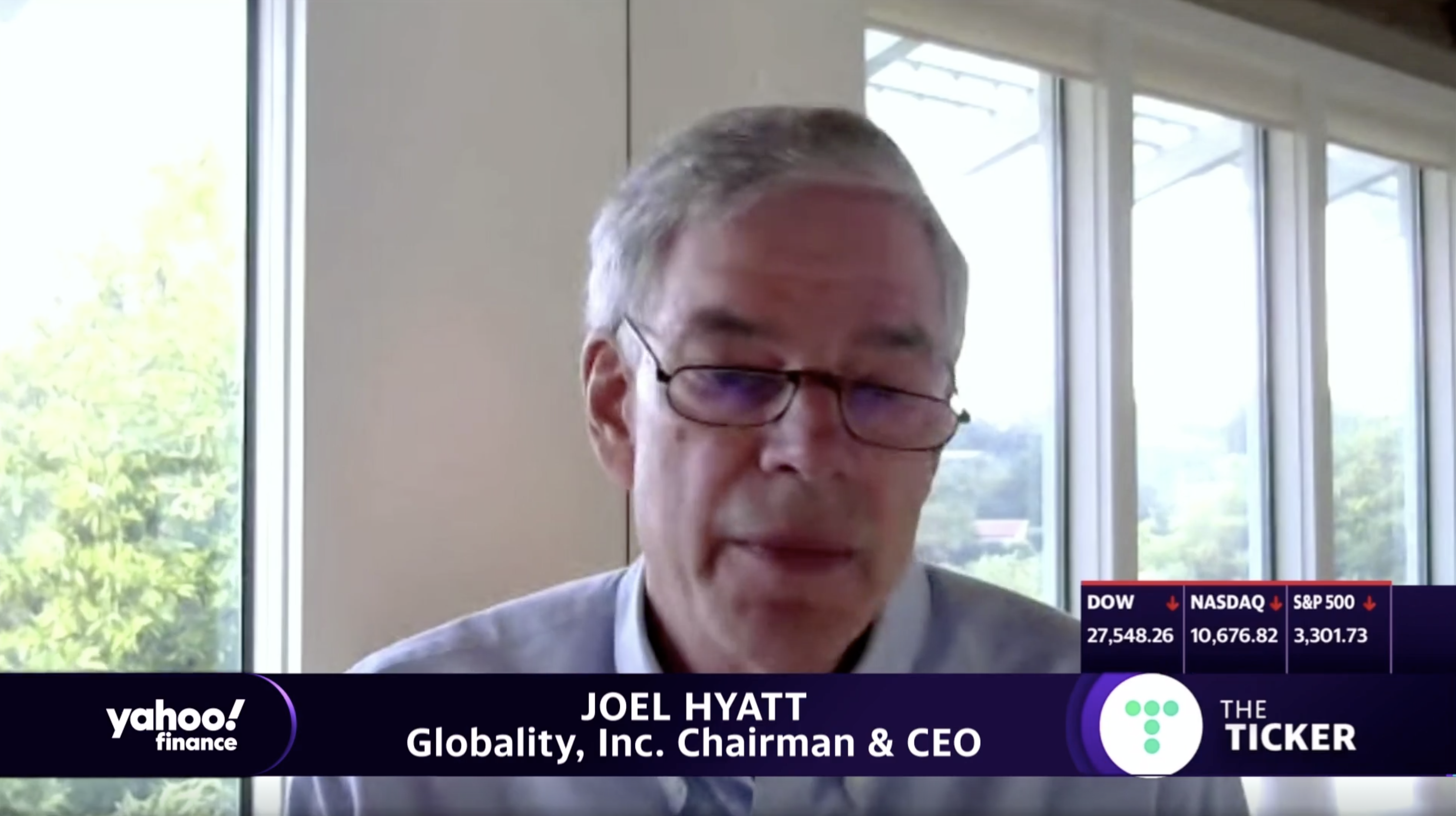 Joel Hyatt on Yahoo Finance