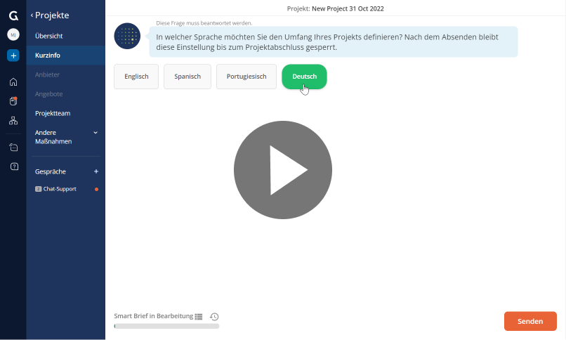Internationalization: German