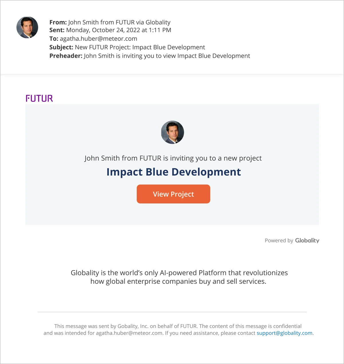 We are excited to give you a heads-up about an important enhancement to the email notifications you receive when you are invited to a project opportunity on the Platform.