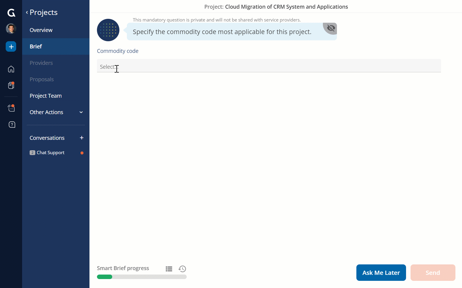 Enhanced Autocomplete Questions