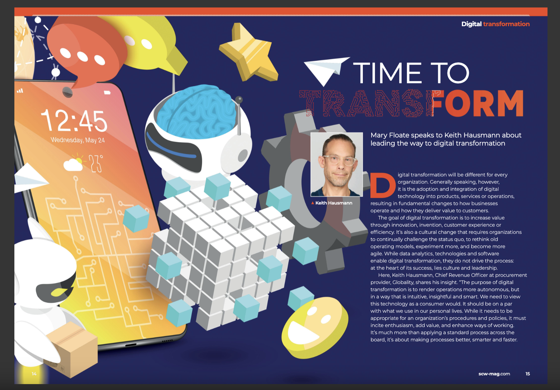 [Supply Chain World] Keith Hausmann Interview: Time to Transform