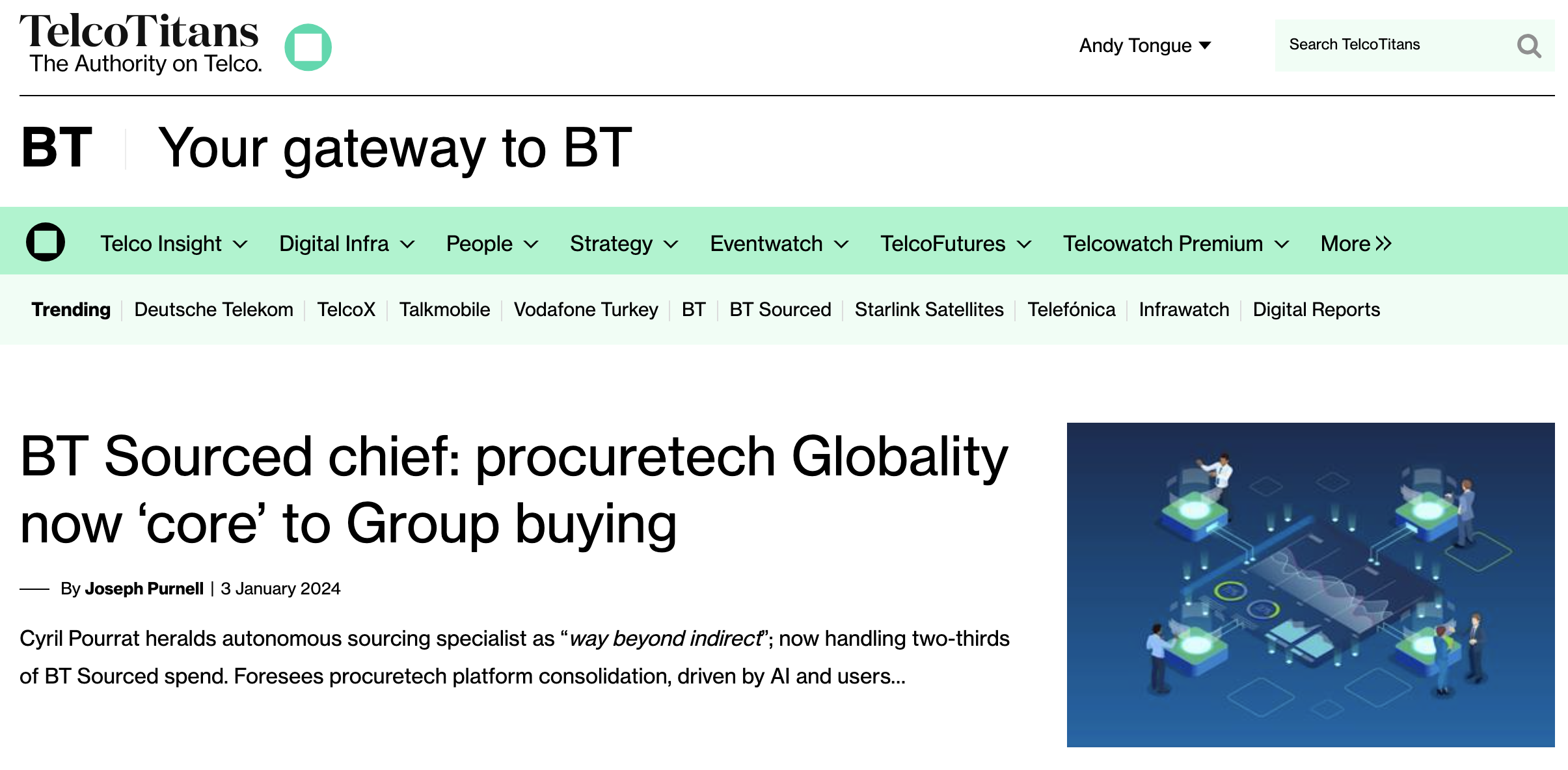 [Telco Titans] Globality Much More Than Just Indirect Spend