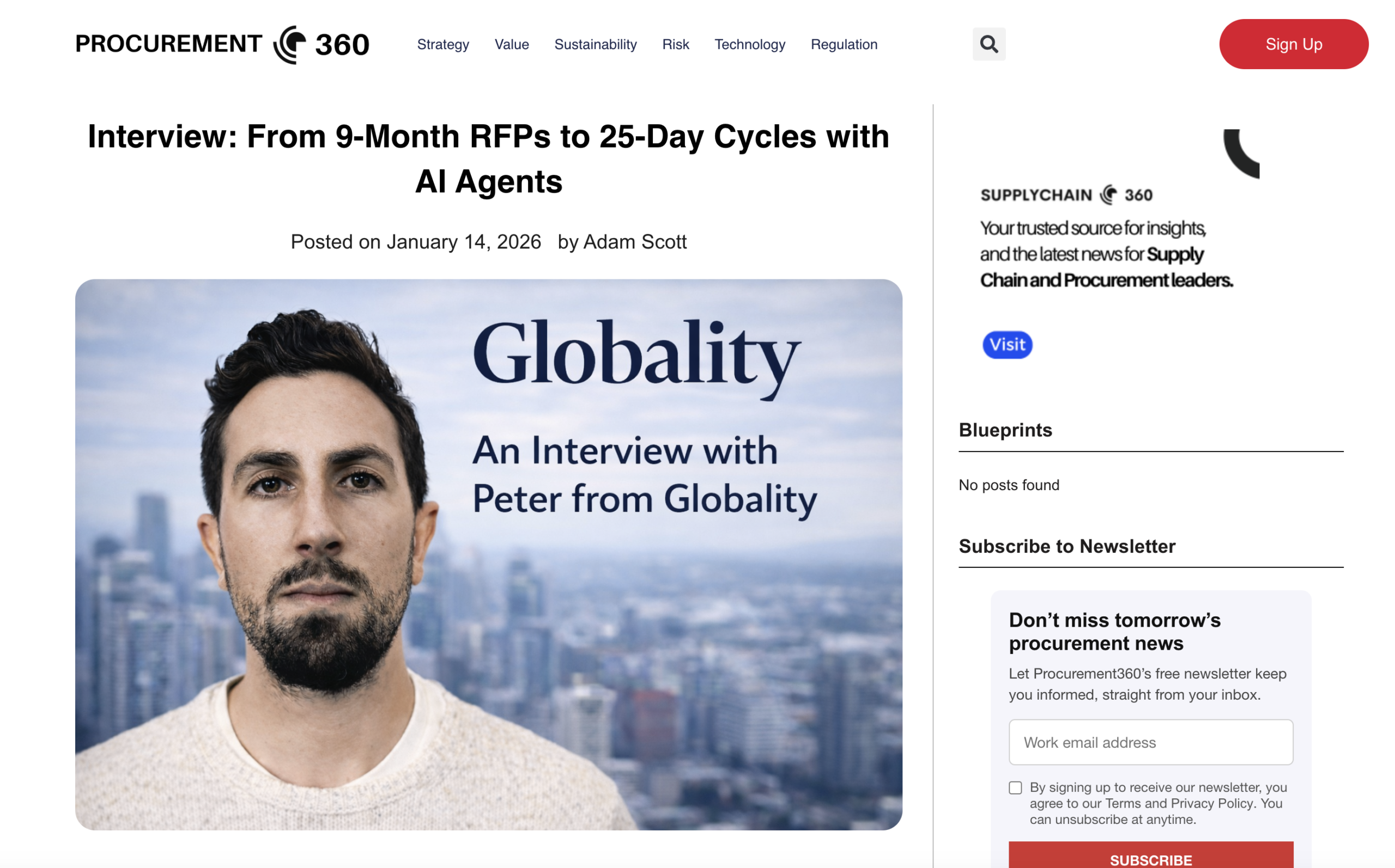 [Procurement360] From 9-Month RFPs to 25-Day Cycles with AI Agents