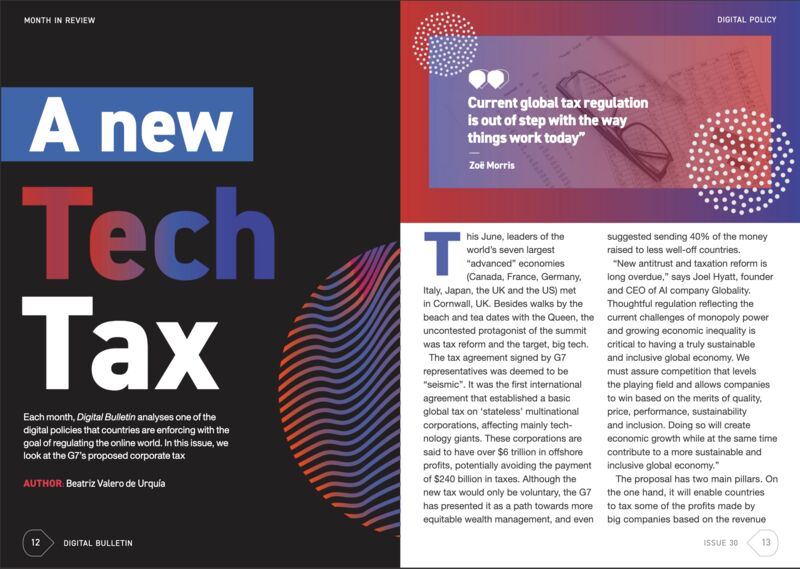 Digital Bulletin: A New Tech Tax