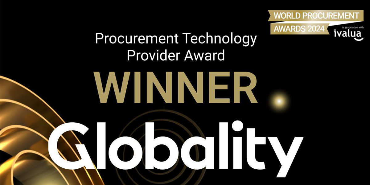 [Supply Chain XChange] Globality Wins Best Technology Provider Award at World Procurement Awards