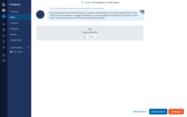 Accelerate Scoping with Glo’s Analysis of Uploaded Documents