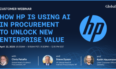 How HP is using AI in Procurement to Unlock Enterprise New Value